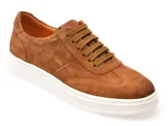 Pantofi sport EPICA maro, A316, din piele intoarsa imagine