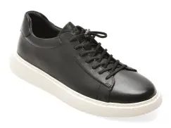 Pantofi sport EPICA negri, 2205, din piele naturala imagine