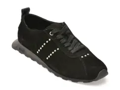 Pantofi sport EPICA negri, 5731272, din piele intoarsa imagine