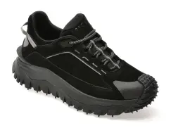 Pantofi sport EPICA negri, 59303, din piele naturala imagine