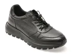 Pantofi sport EPICA negri, 9750, din piele naturala imagine