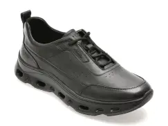 Pantofi sport EPICA negri, RF723, din piele naturala imagine