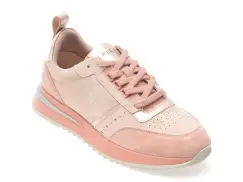 Pantofi sport EPICA roz, QS510, din piele naturala imagine