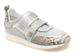 Pantofi sport ERISMA albastri, 135697F, din material textil si piele naturala imagine