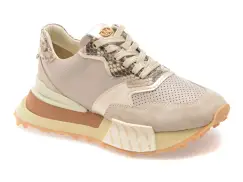 Pantofi sport ERISMA gri, 1356987, din piele naturala imagine