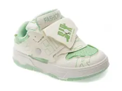 Pantofi sport FASHION albi, C242, din piele ecologica imagine