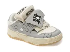 Pantofi sport FASHION gri, C242, din piele ecologica imagine