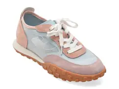 Pantofi sport FLAVIA PASSINI albastri, 56132, din material textil si piele naturala imagine