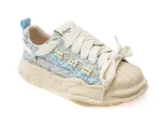 Pantofi sport FLAVIA PASSINI albastri, H8015, din material textil imagine