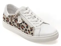 Pantofi sport FLAVIA PASSINI albi, 24025, din piele naturala imagine