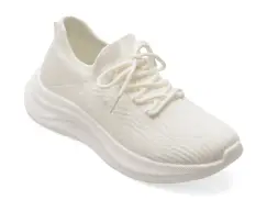 Pantofi sport FLAVIA PASSINI albi, 25CL603, din material textil imagine