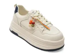 Pantofi sport FLAVIA PASSINI albi, 2869, din piele naturala imagine