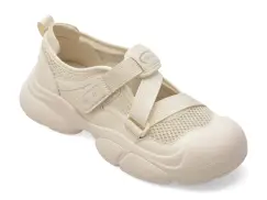 Pantofi sport FLAVIA PASSINI albi, 3756, din piele ecologica imagine