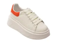 Pantofi sport FLAVIA PASSINI albi, 3F612, din piele naturala imagine