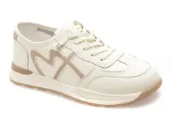 Pantofi sport FLAVIA PASSINI albi, 6523, din piele naturala imagine