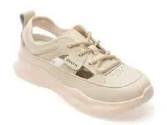 Pantofi sport FLAVIA PASSINI albi, 70136, din piele naturala imagine