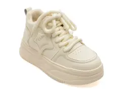 Pantofi sport FLAVIA PASSINI albi, 7089, din piele naturala imagine