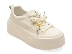 Pantofi sport FLAVIA PASSINI albi, 8539, din piele naturala imagine