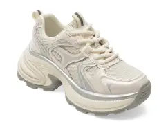 Pantofi sport FLAVIA PASSINI albi, 910, din piele naturala imagine