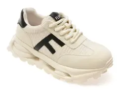 Pantofi sport FLAVIA PASSINI albi, M1132, din piele ecologica imagine