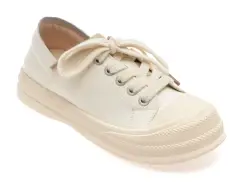 Pantofi sport FLAVIA PASSINI albi, S201, din piele naturala imagine