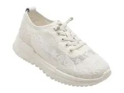 Pantofi sport FLAVIA PASSINI albi, WM02, din material textil imagine