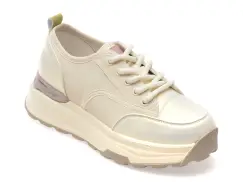 Pantofi sport FLAVIA PASSINI argintii, 7125, din piele ecologica imagine