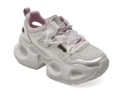 Pantofi sport FLAVIA PASSINI argintii, 952, din piele naturala imagine