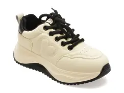 Pantofi sport FLAVIA PASSINI bej, 1152, din piele ecologica imagine