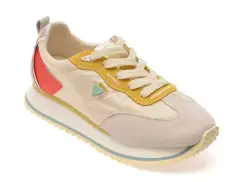 Pantofi sport FLAVIA PASSINI bej, 23061, din material textil imagine