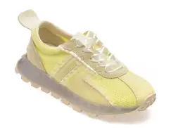 Pantofi sport FLAVIA PASSINI galbeni, 23003, din material textil imagine