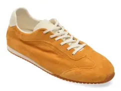 Pantofi sport FLAVIA PASSINI galbeni, 60021, din piele intoarsa imagine