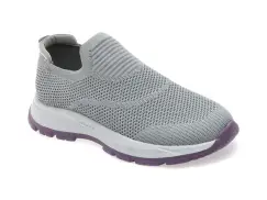 Pantofi sport FLAVIA PASSINI gri, 1001, din material textil imagine