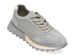 Pantofi sport FLAVIA PASSINI gri, 8509, din piele naturala imagine