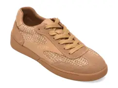 Pantofi sport FLAVIA PASSINI maro, 18381, din material textil si piele naturala imagine
