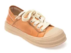 Pantofi sport FLAVIA PASSINI maro, S2010, din piele naturala imagine