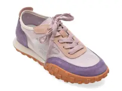 Pantofi sport FLAVIA PASSINI mov, 56132, din material textil si piele naturala imagine