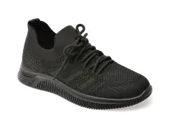 Pantofi sport FLAVIA PASSINI negri, 1005, din material textil imagine