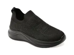 Pantofi sport FLAVIA PASSINI negri, 1007, din material textil imagine