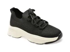Pantofi sport FLAVIA PASSINI negri, 213315A, din material textil imagine