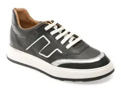 Pantofi sport FLAVIA PASSINI negri, N20, din piele naturala imagine