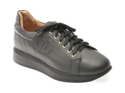 Pantofi sport FLAVIA PASSINI negri, P1, din piele naturala imagine