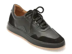 Pantofi sport FLAVIA PASSINI negri, T1, din piele naturala imagine
