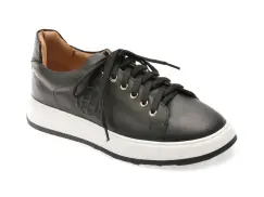 Pantofi sport FLAVIA PASSINI negri, T4, din piele naturala imagine