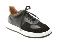 Pantofi sport FLAVIA PASSINI negri, T6, din piele naturala imagine