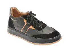 Pantofi sport FLAVIA PASSINI negri, T7, din piele naturala imagine