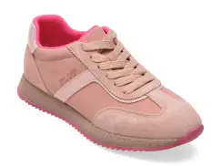 Pantofi sport FLAVIA PASSINI roz, 6159, din piele naturala imagine