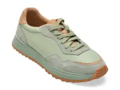 Pantofi sport FLAVIA PASSINI verzi, 18362, din piele naturala imagine