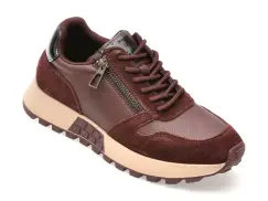 Pantofi sport FLAVIA PASSINI visinii, 81850, din piele naturala imagine