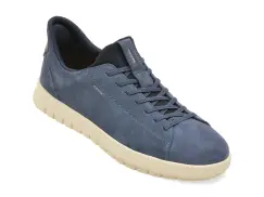 Pantofi sport GEOX albastri, U65MAA, din piele intoarsa imagine